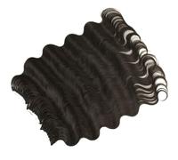 Body Wave Hair Synthetic Fake Hair Bundles Crochet Braids Curly Hair Extensions Water Wave Ombre Blonde Braiding Hair