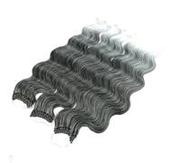 Body Wave Hair Synthetic Fake Hair Bundles Crochet Braids Curly Hair Extensions Water Wave Ombre Blonde Braiding Hair