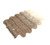 Body Wave Hair Synthetic Fake Hair Bundles Crochet Braids Curly Hair Extensions Water Wave Ombre Blonde Braiding Hair