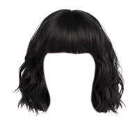 Body Waved Lace Frontal Wigs Length Curly Hair Extension Wedding Hair For Various Occasion Fiber