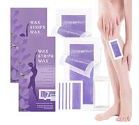 Body Wax Strips, Professional Hair Remover Strips, Gentle and Fast Waxing Solution, Double-Sided Body Waxing Kit for Women & Men, At Home Remover Body Wax for Bikini, Armpit Leg, Face (2PCS)