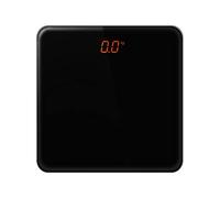 Body Weight Scale Bathroom Floor Scales Glass LED Digital Bath Weighing Round Corner Design Bathroom Digital Weight Accurate Large Display