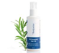 Body.wi-se 5% Rosemary Hair Growth Oil 100ml | With Goodness of 14 Essential Oils | Reduces Hair Fall, Nourishes Scalp & Promotes Hair Growth | Paraben, Mineral Oil Free
