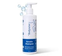 Body.wi-se Keratin Shampoo 250ml | Developed by Trichologists | Biotin, Caffeine & Argan Oil | Cleanses Scalp, Controls Frizz & Hair Breakage | Paraben & Sulphate Free