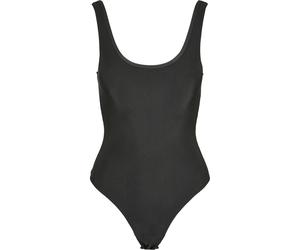 Body woman Urban Classics Shiny Rib Noir M