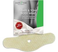 Body Wrap by Shape and Tone - Hydrating and Contouring Skin Applicator for Stomach, Arms, and Legs (10 WRAPS)