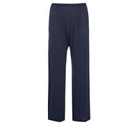 Body2Body BNWT Ladies Wide Leg Plain Elasticated Pull Up Trouser Pants Sizes 12-24 (Navy, XL (UK 20))