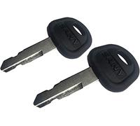 BODYA 2Pcs Excavator Ignition Key 60022654 Compatible with SANY Excavator 55 65 75 215 235 Excavator Bulldozers Graders Loaders