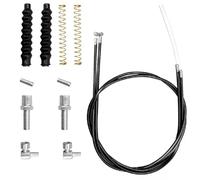 BODYA 45 Inch Brake Walker Cable Brake Cable Kit Drive Rollator Replacement Parts Black