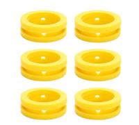 BODYA 6Pcs Co2 Cylinder Sealing Gaskets Compatible with Sodastream Nozzle Repair Accessories, Yellow