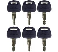 BODYA 6Pcs Excavator Keys Construction Machine Keys for Hitachi H800 Ignition Keys Wheel Loader