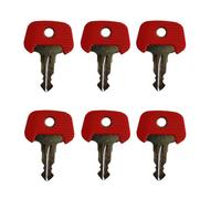 BODYA 6Pcs Ignition Keys Starter Keys Forklift Replacement Keys for Jungheinrich 702 Forklift Pallet Plant Key