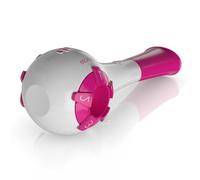 BODYA Respiratory Muscle Trainer Mucus Cleara Removal Device, Portable Lung Trainer Breathing Exercise, Lung Recovery Lung Exerciser (Pink)