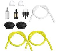 BODYA Universal Fuel Line Hose Tube Fuel Primer Bulb Fuel Filters Oil Pipe Hose Washer Tank Seal Grommet Accessories for Mower Strimmer Chainsaws