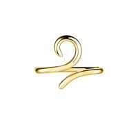 BodyAce Gold 925 Sterling Silver Bridge Piercing Jewellery 16G Niobium Spiral Rings for Lip Eyebrow Helix Cartilage Earrings Third Eye Nose Ring Hoops [A:10mm]