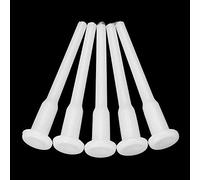 BodyArt 10 Pcs Air Stopper Plug Valve Nozzle Pin White Yoga Gym Ball Gymball 5cm Length
