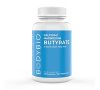 BodyBio Butyrate Calcium Magnesium - Postbiotic for Gut & Digestive Support