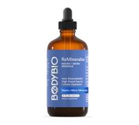 BodyBio ReMineralize - Concentrated Ionic Trace Minerals to Hydrate, Detox, and Revitalize Your Cells - Over 72 Bioavailable Trace Minerals for Rapid Absorption 4 Fl Oz