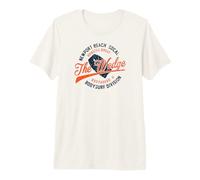 Bodyboard Bodysurf The Wedge Newport Beach SoCal Premium T-Shirt