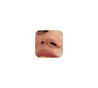 BodyBonita 16G Septum Rings - 316L Surgical Steel Teardrop Hinged Nose Rings Hoops Seamless Septum Jewelry CZ Nose Piercings Helix Tragus Rook Daith Piercing for Women Men Silver/Gold/Black 8mm 10mm