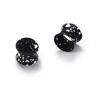 BodyBonita Implant Silicone Gauges for Ears 2Pcs, Flexible Double Flared Earrings, Expander Ear Gauges Eyelet, Tunnel Plug Ear Stretching Kit, Flesh Ear Piercing Jewelry for Women Men, 7/16''(11mm