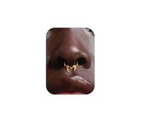 BodyBonita Spike 16G Gold Septum Rings - 316L Stainless Steel Nose Rings Hoops for Women Men Helix Piercing Jewellery Tragus Daith Conch Cartilage Hoop Earring 8 mm Style Two