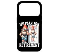 Bodybuilder Gnome Poses On The Cover Of A Fitness Magazine Case for iPhone 17 Pro