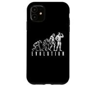 Bodybuilder Strongman Funny Evolution Mass Bodybuilding Gym Case for iPhone 11