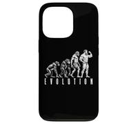 Bodybuilder Strongman Funny Evolution Mass Bodybuilding Gym Case for iPhone 13 Pro