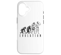 Bodybuilder Strongman Funny Evolution Mass Bodybuilding Gym Case for iPhone 16