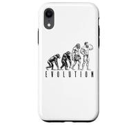 Bodybuilder Strongman Funny Evolution Mass Bodybuilding Gym Case for iPhone XR