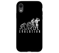 Bodybuilder Strongman Funny Evolution Mass Bodybuilding Gym Case for iPhone XR