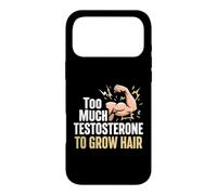 Bodybuilder Too Much Testosterone No Hair Gym Workout Case for iPhone 17 Pro Max