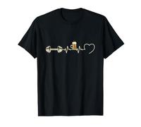 Bodybuilding man Humour muscu Heart Beating Aperitif Gift Value Graphic T-Shirt