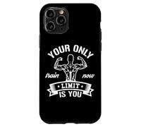 Bodybuilding Motivational Quote - Your Only Limit Is You Case for iPhone 11 Pro