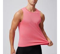 Bodybuilding Vest S-XXL Optimised Upper Body Lines (Watermelon Red S) | Moisture wicking, quick drying, keeps skin dry, great for intense workouts, cooling effect