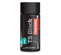 Bodyfit T5 Black Thermo - T5 Thermogenic Pills - Workout Boosting Weight Management Formula - 60 Capsules