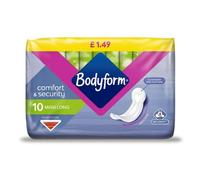 Bodyform Comfort & Security Heavy Flow Maxi Long 10 Pads
