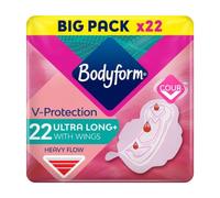 Bodyform Cour-V Ultra Long Sanitary Towels Wings 22 Pads