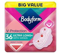 Bodyform Cour-V Ultra Long Sanitary Towels Wings 36pk