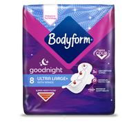 Bodyform Cour-V Ultra Night Sanitary Towels Wings 8 pads