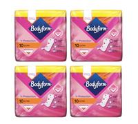 Bodyform Cour-V Ultra Normal Sanitary Towels Without Wings 10598 10'S (Pack of 4)
