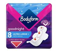 Bodyform Goodnight Ultra Large With Wings Pads 8 Pack