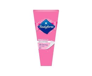 Bodyform Liner - 30 String Daily Liners, Ultra-Thin, Cotton-Soft, Breathable for All-Day Comfort