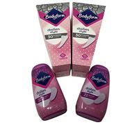 Bodyform String Thong Panty Liners for Women - 30 Dailies Style x2 Packs (60 Total) - Bundled With Micro Liners 22 x2 Packs (44 Total) - Discreet Pads