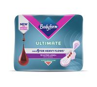Bodyform Ultimate Ultra Long Sanitary Towels with Wings 10s