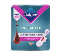 Bodyform Ultimate Ultra Regular Sanitary Towels with Wings 12s