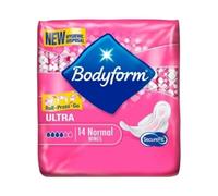 Bodyform Ultra Normal Wing 14 per pack Case of 4