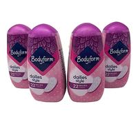 Bodyform Micro Liners Dailies Style Panty Liners for Women x22 Discreet Liners Per Pack Multipack Bulk Buy Containing 4 Packs (88 Pant Liners Total)