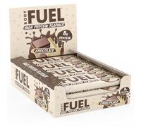 BodyFuel High Protein Flapjack - 8g Protein, Low Sugar, High Fiber Snack for Pre-Workout & Post-Workout Recovery (Chocolate)(12 x 40g)